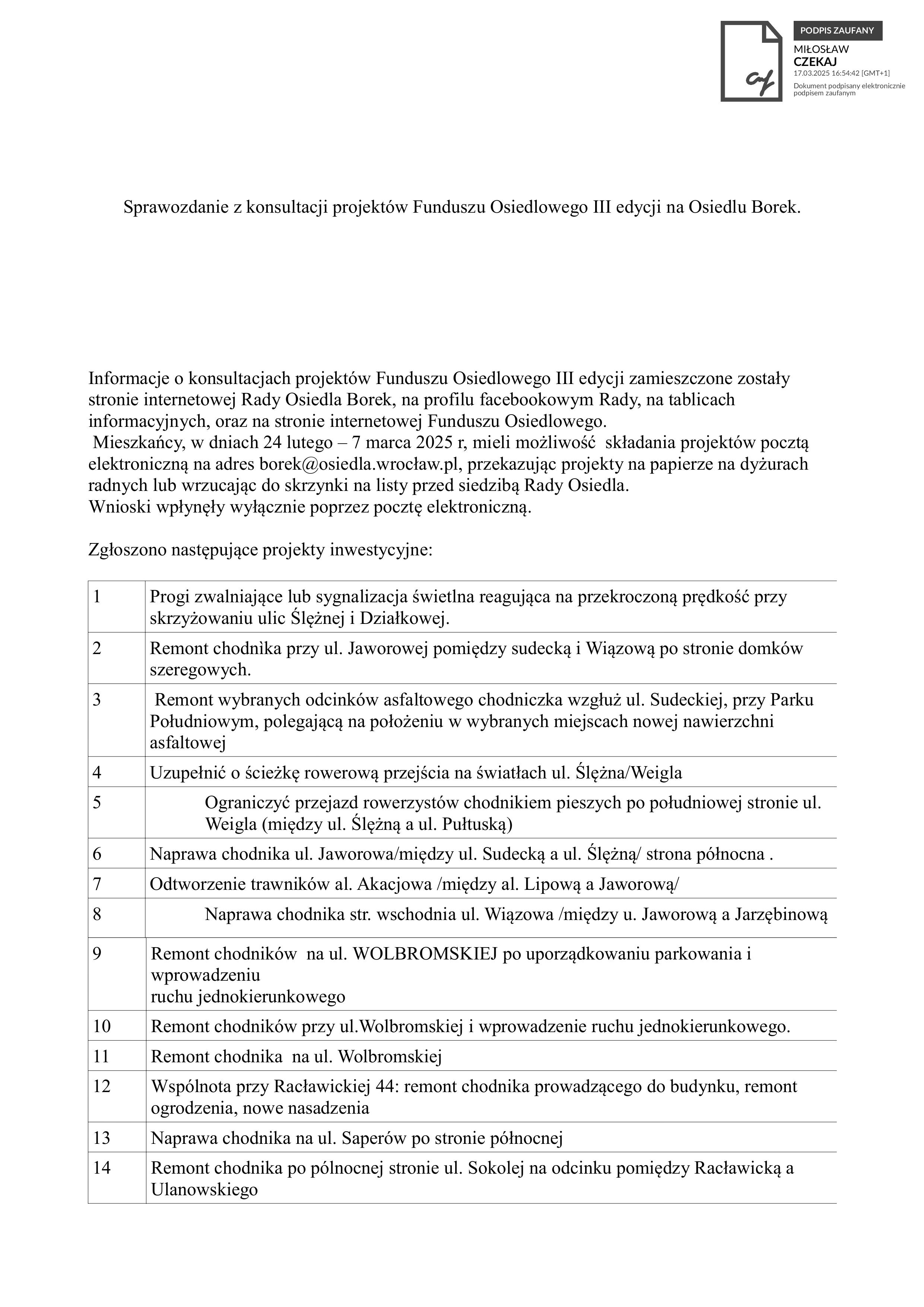 Sprawozdanie z konsultacji FO III edycji p obrazy 0