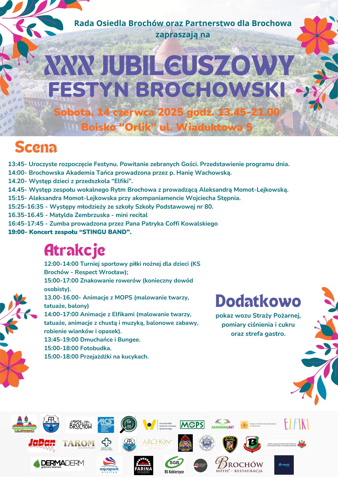 Festyn harmonogram