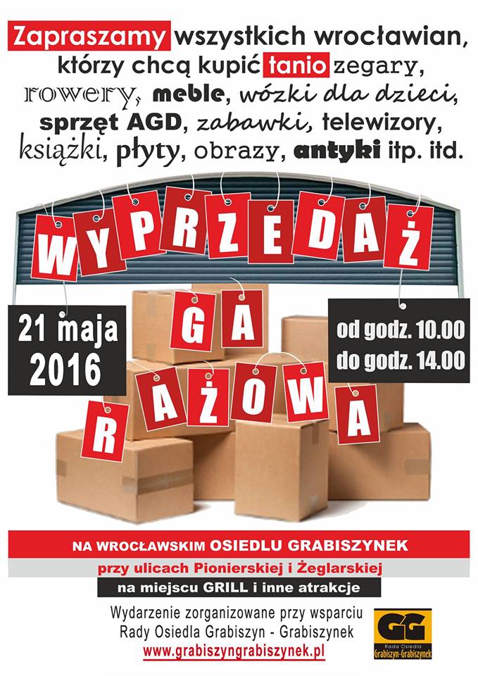 Wyprzedaż Garażowa 2016
