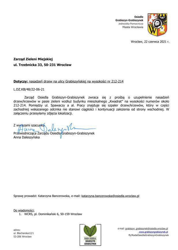 kontynuację nasadzeń2