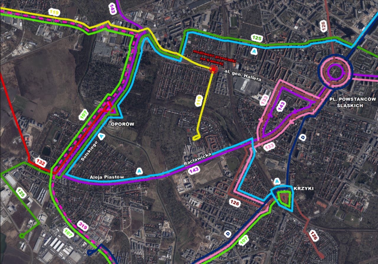 mapka zmiany mpk maj 21