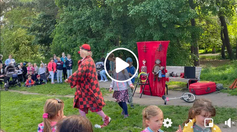 mini wystep klaun