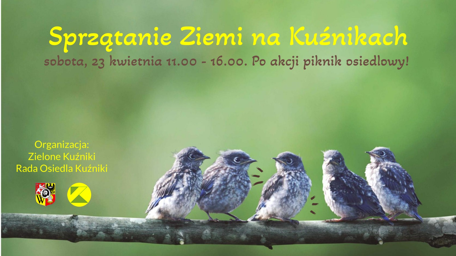 sprzątanie ziemi na Kuźnikach 2022