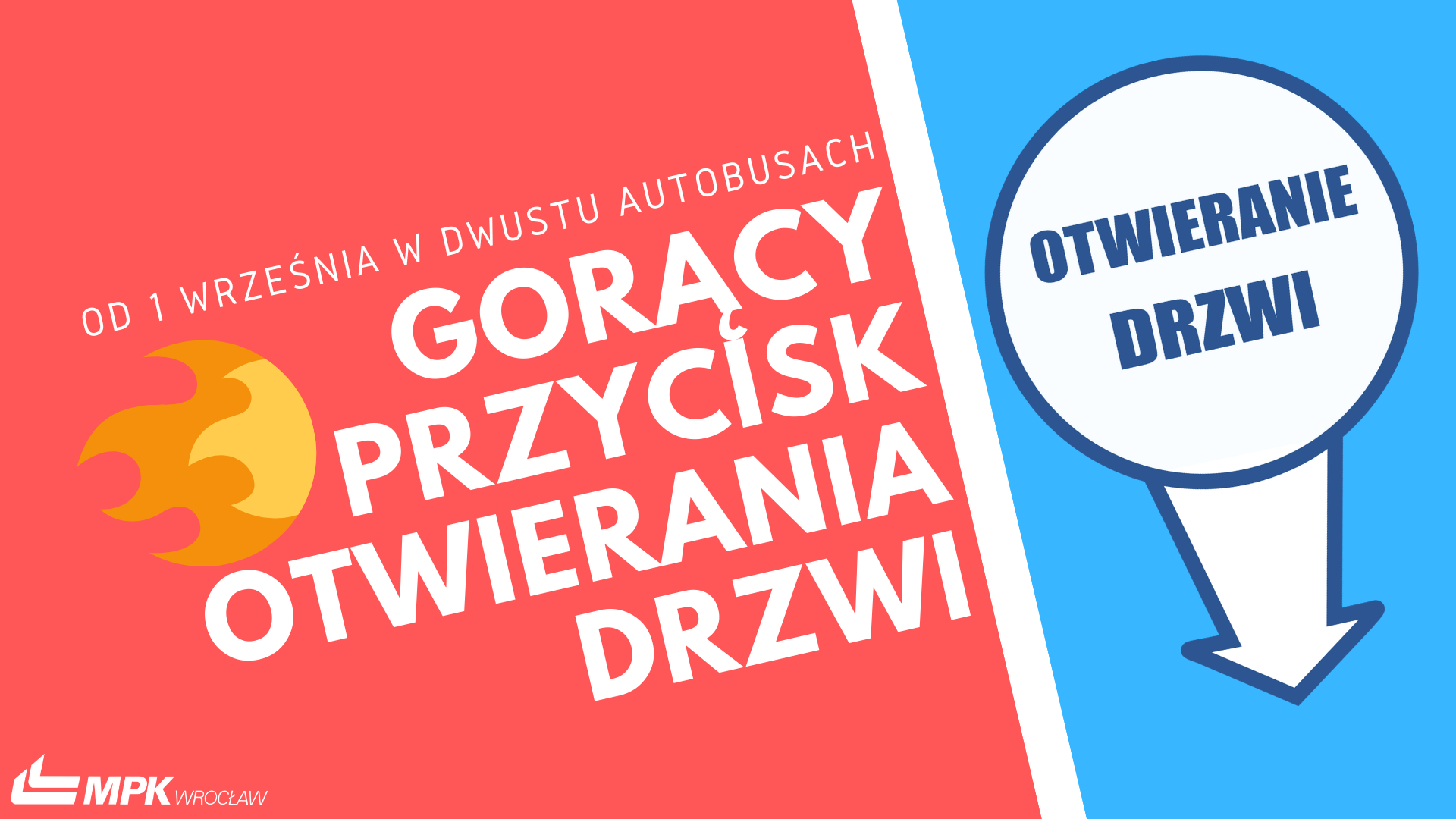 Gorący przycisk plansza informacyjna 1