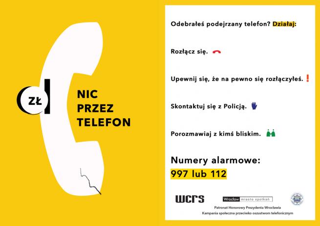 nic przez tel
