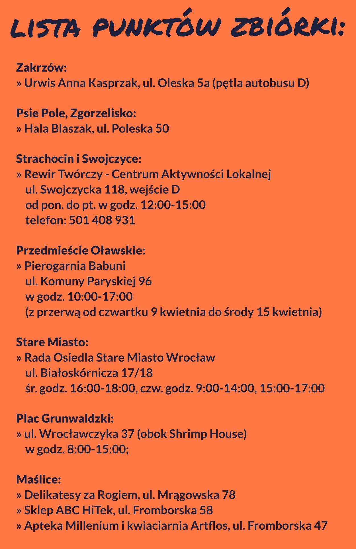 zbiórka