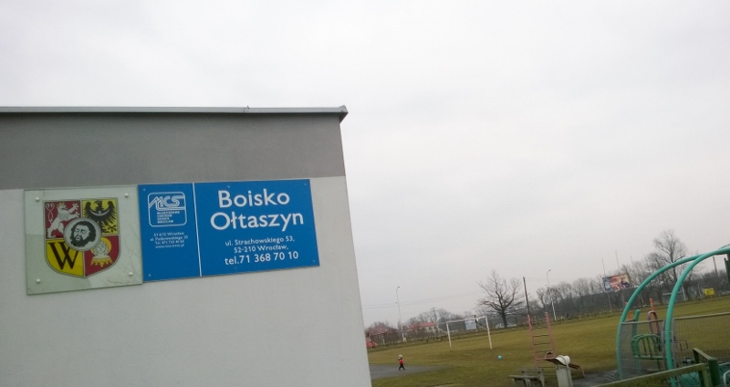 Wejście boisko Ołtaszyn