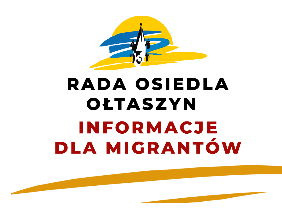 INFORMACJE DLA MIGRANTÓW