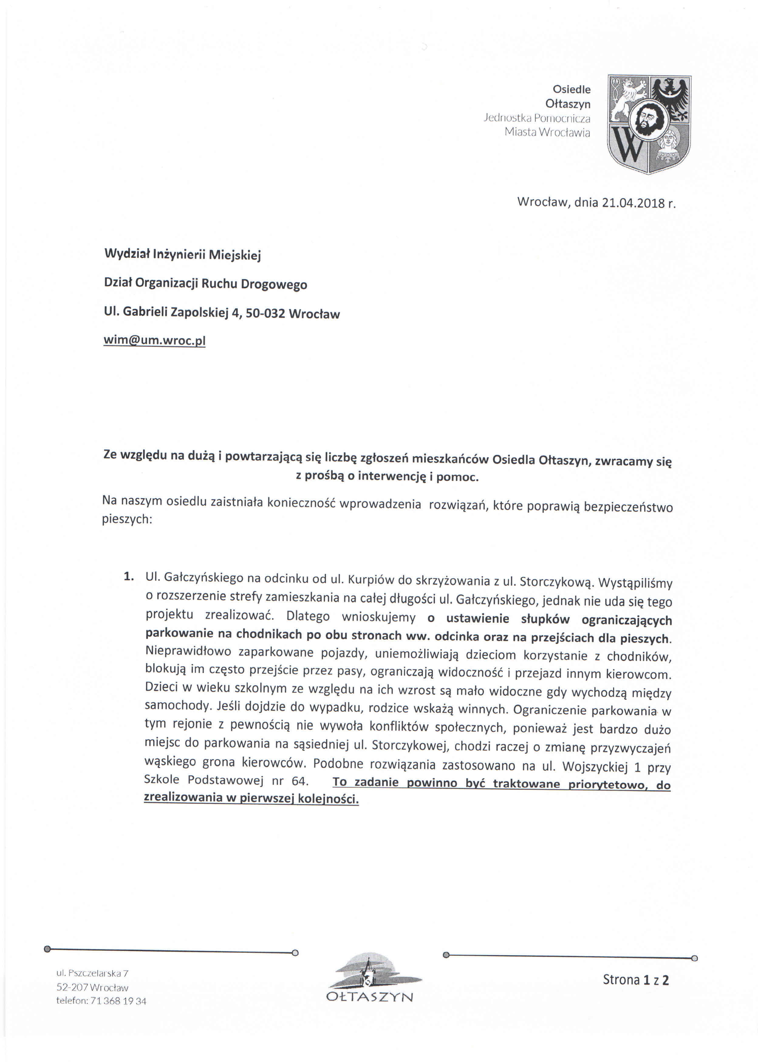 Ołtaszyn drogi