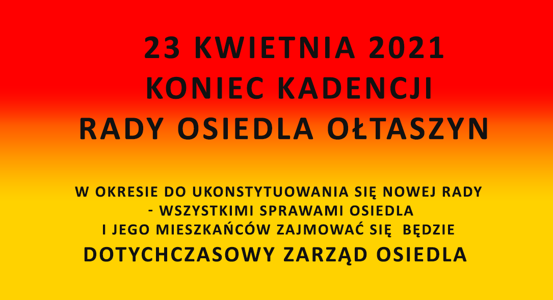 rada osiedla