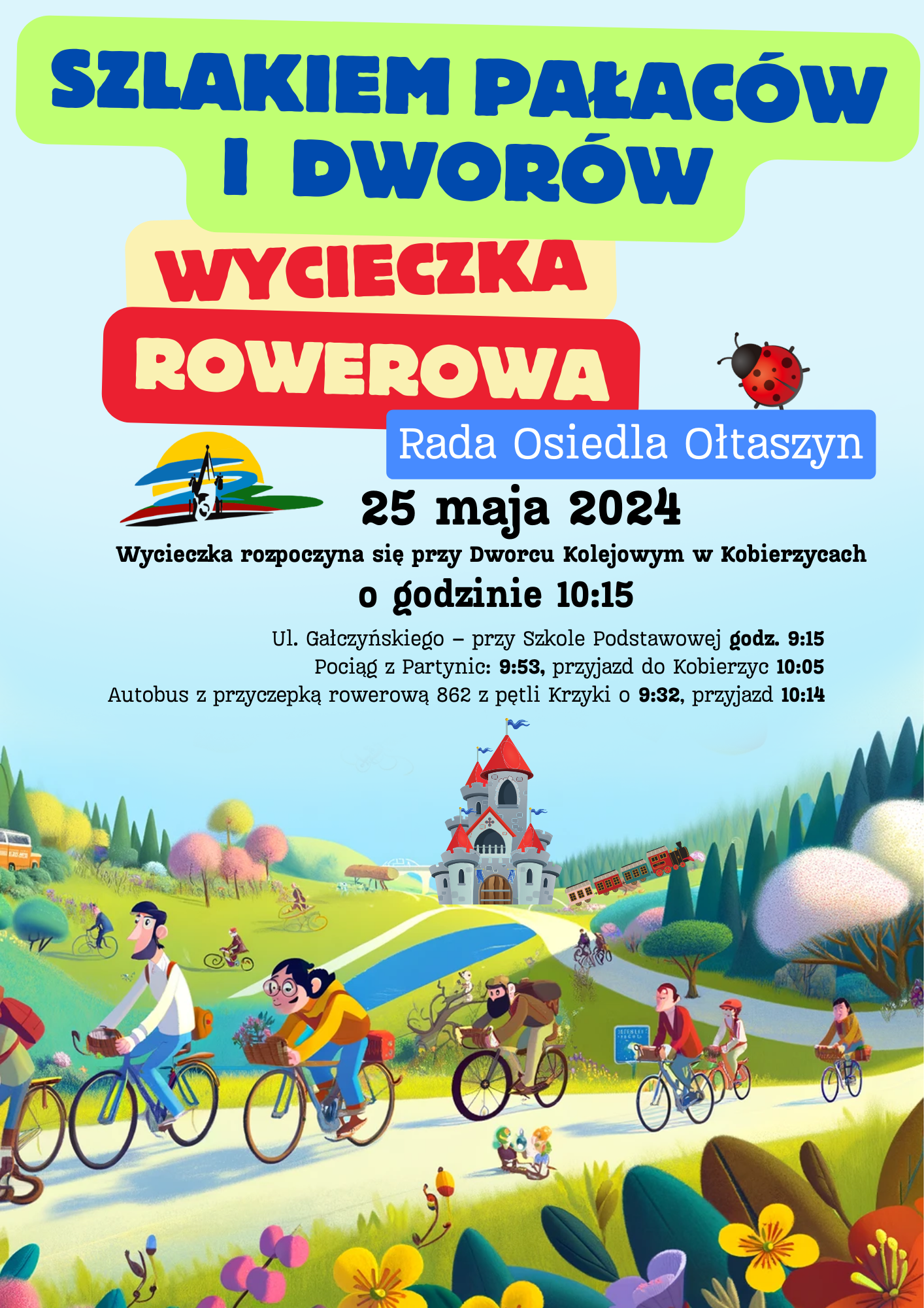 rowerem