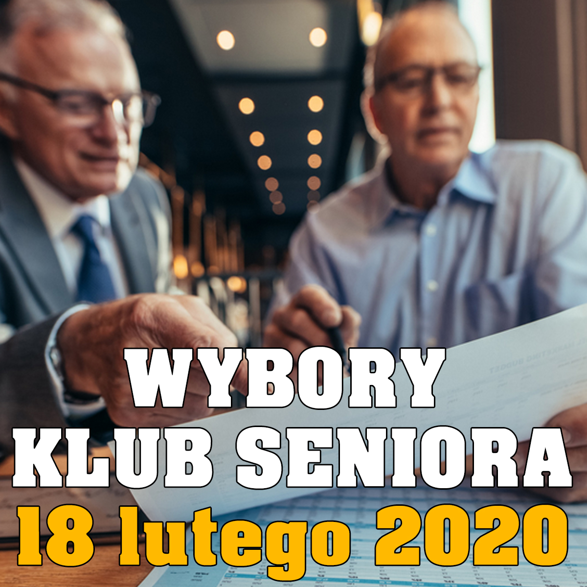wybory klub seniora