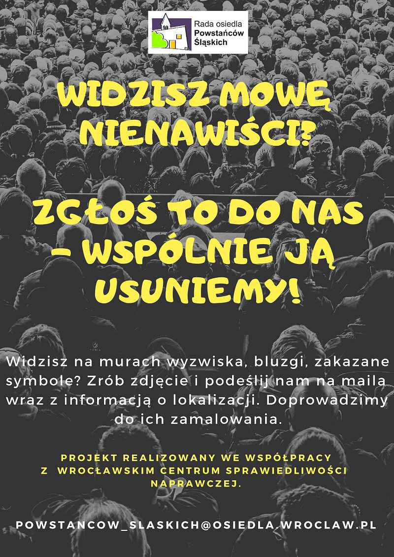 plakat mowa nienawiści