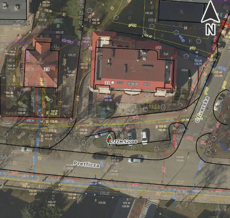 pretficza mapa