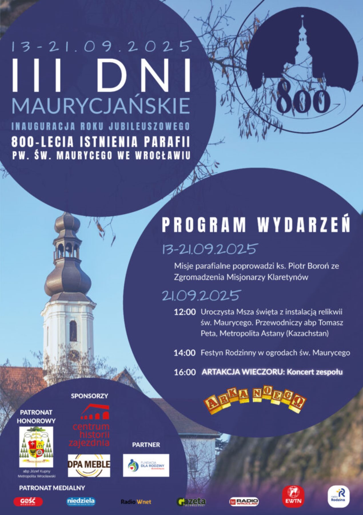 DNI MAURYCJAŃSKIE 2025