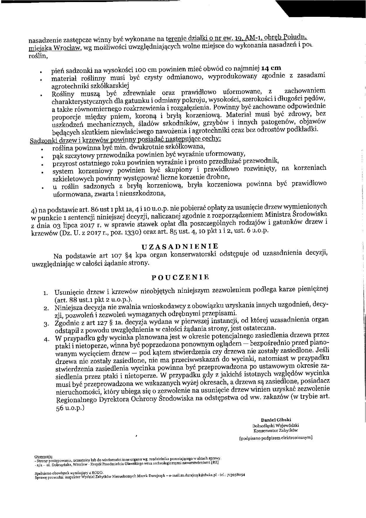 wycinka drzew 1 dobrzyńska II