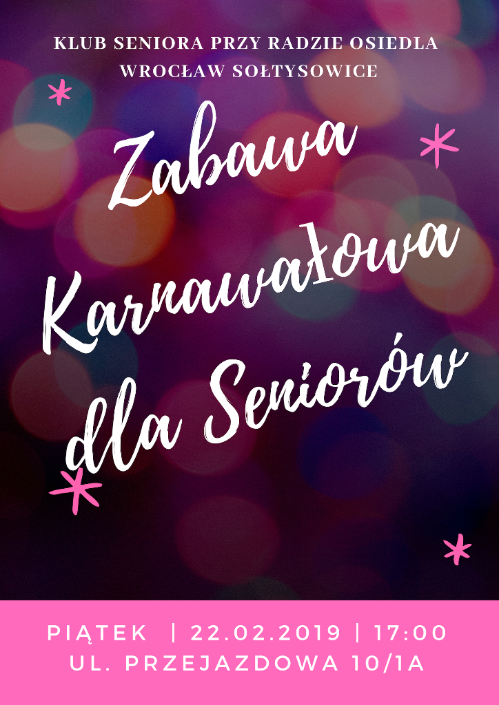 KLUB SENIORA KARNAWAŁ