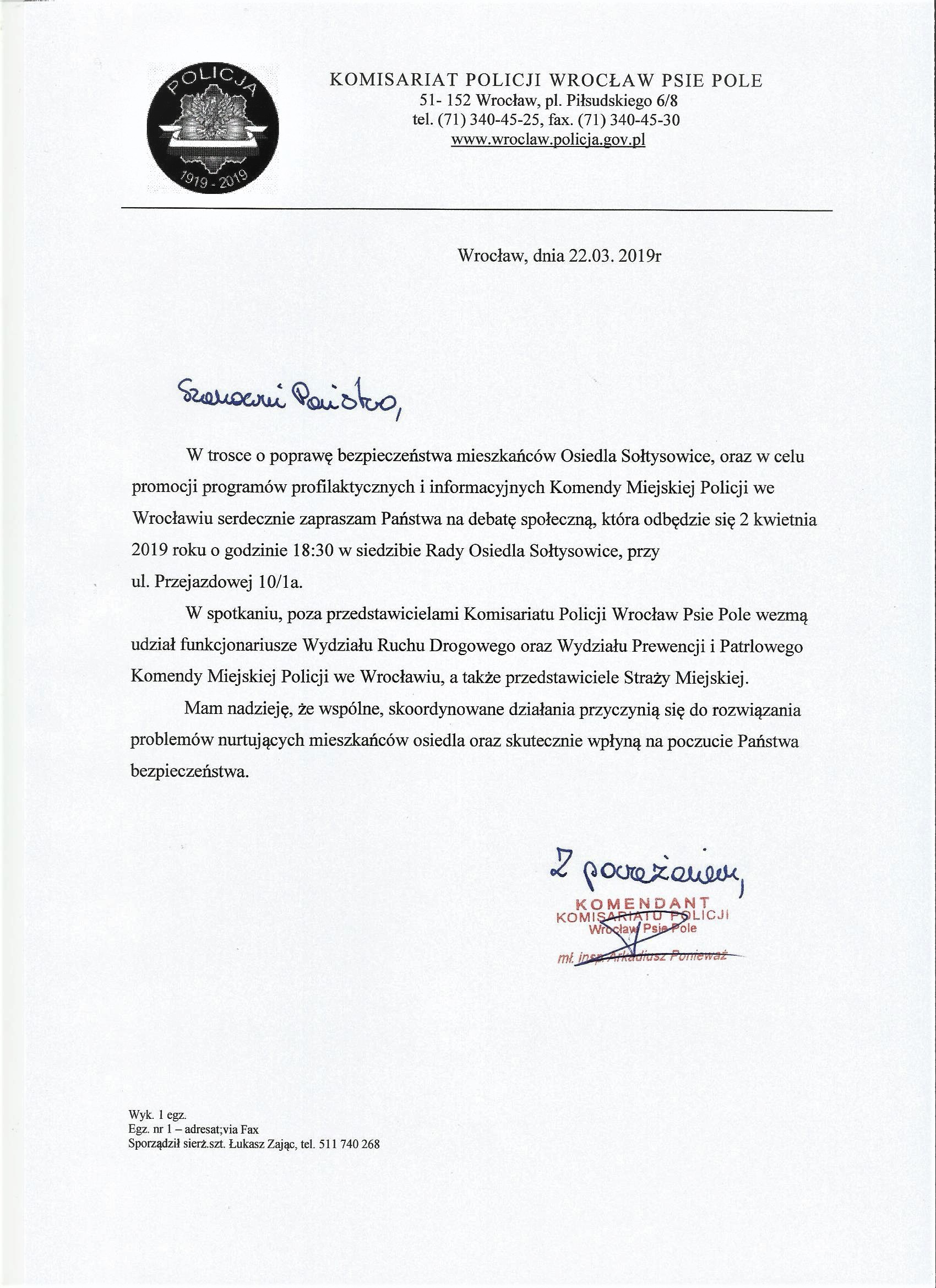 Zaproszenie KP
