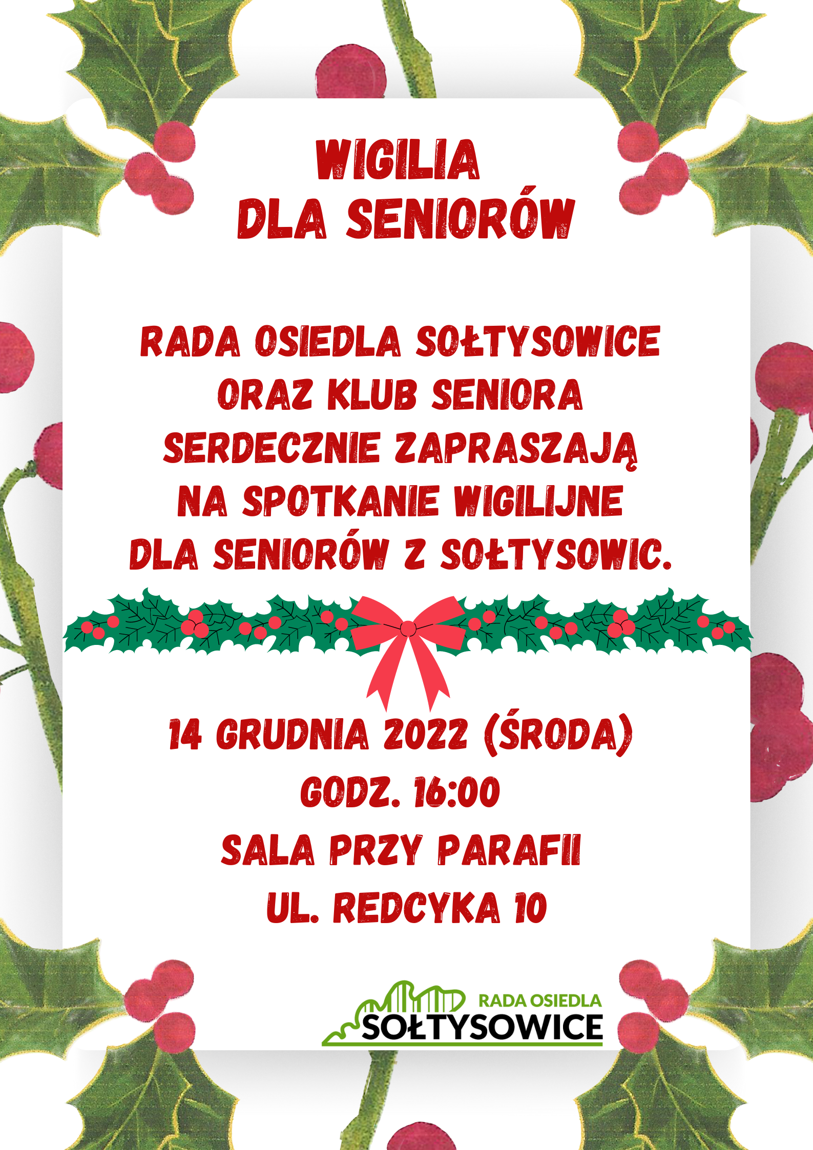 plakat wigilia 2022