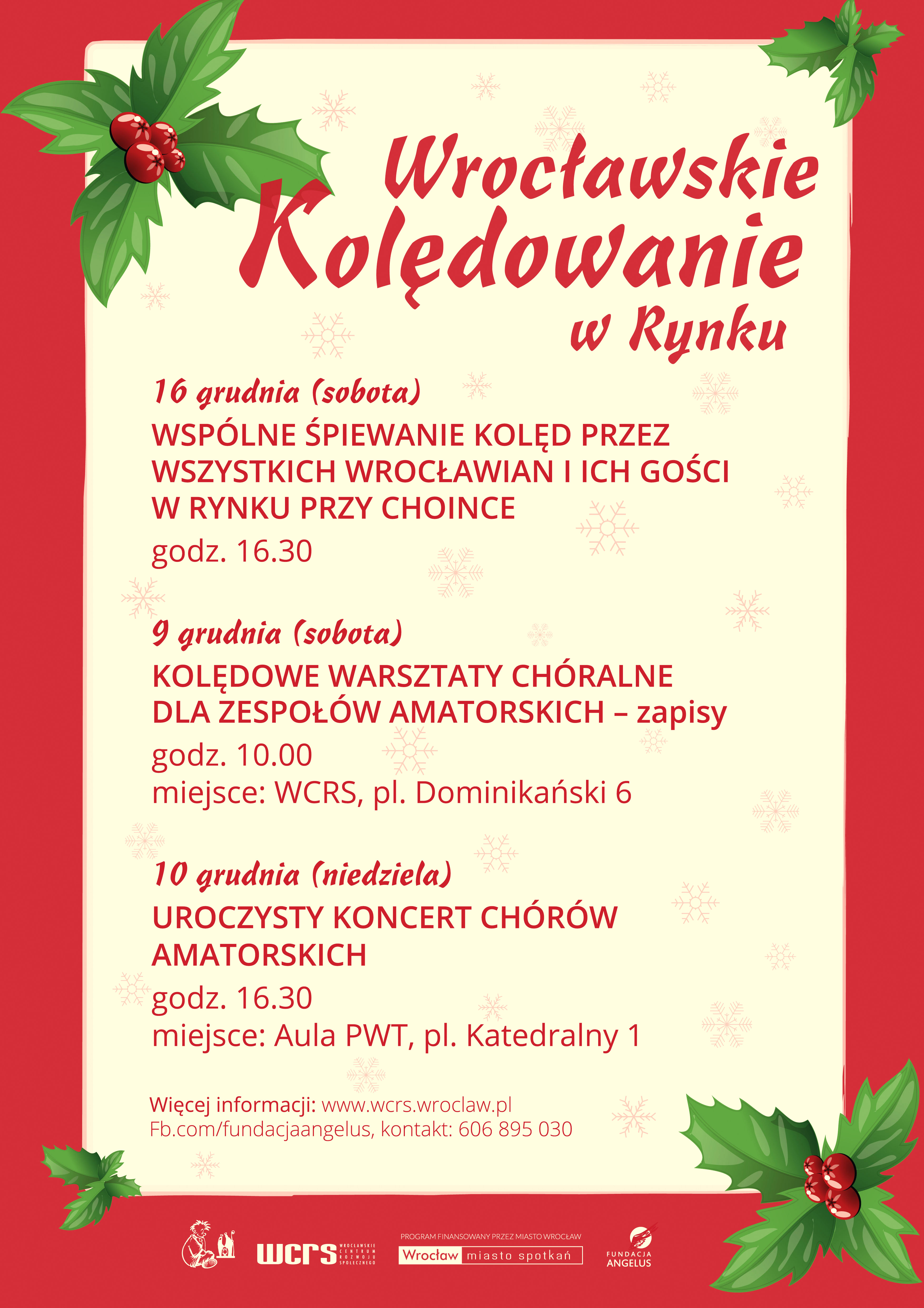 Wrocławskie kolędowanie na 16