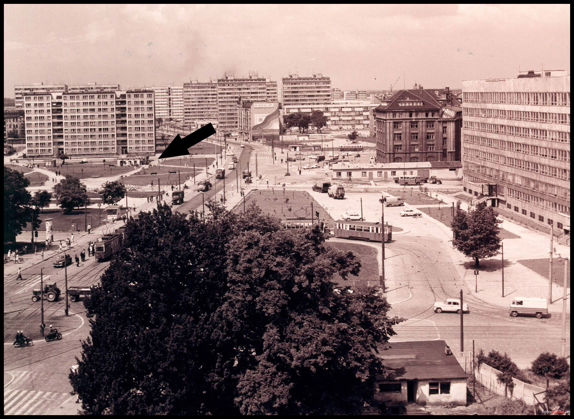 UL Legnicka od PL. JP.II 1973 r