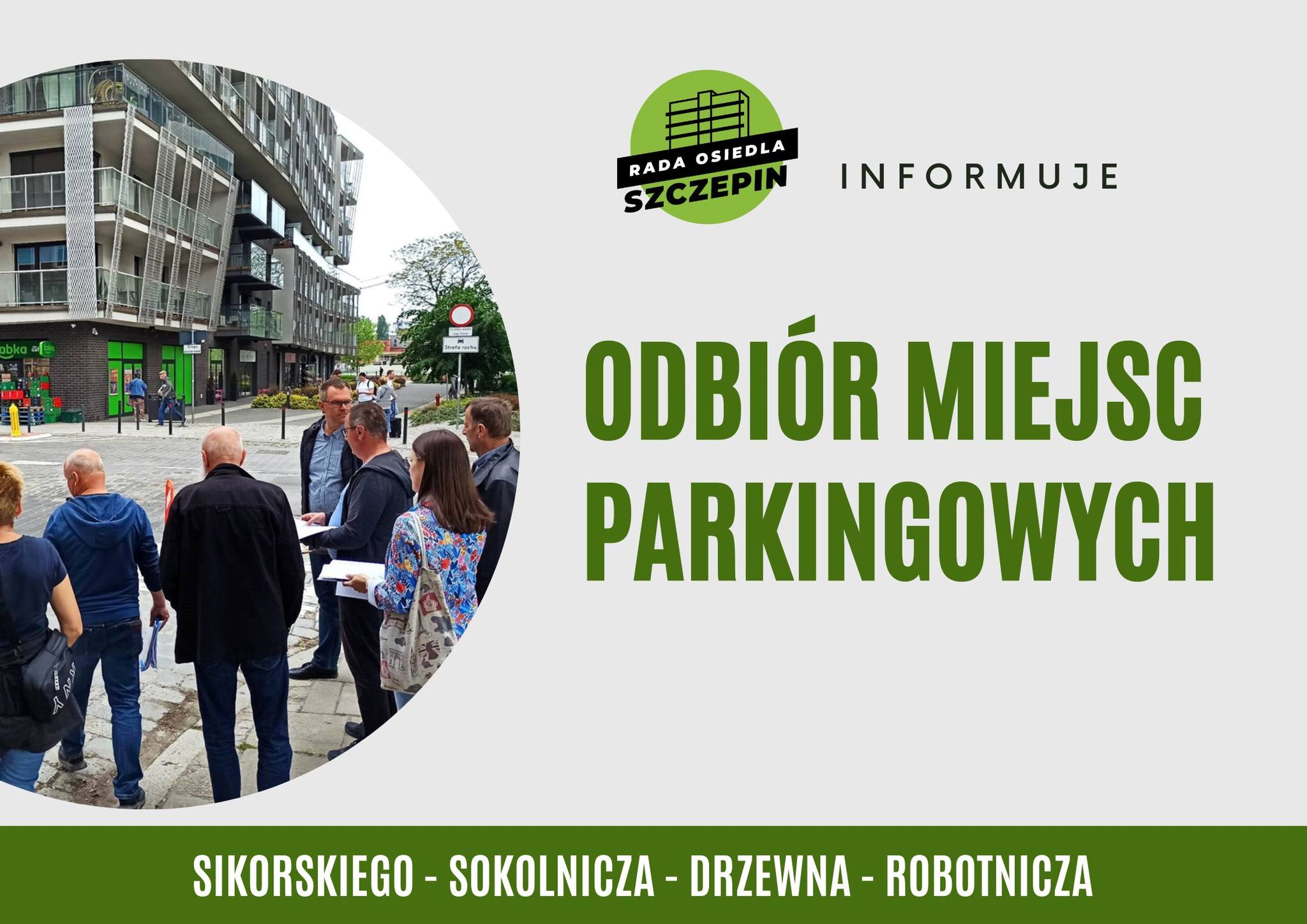 odbior miejsc parkingowych sikorskiego drzewna sokolnicza