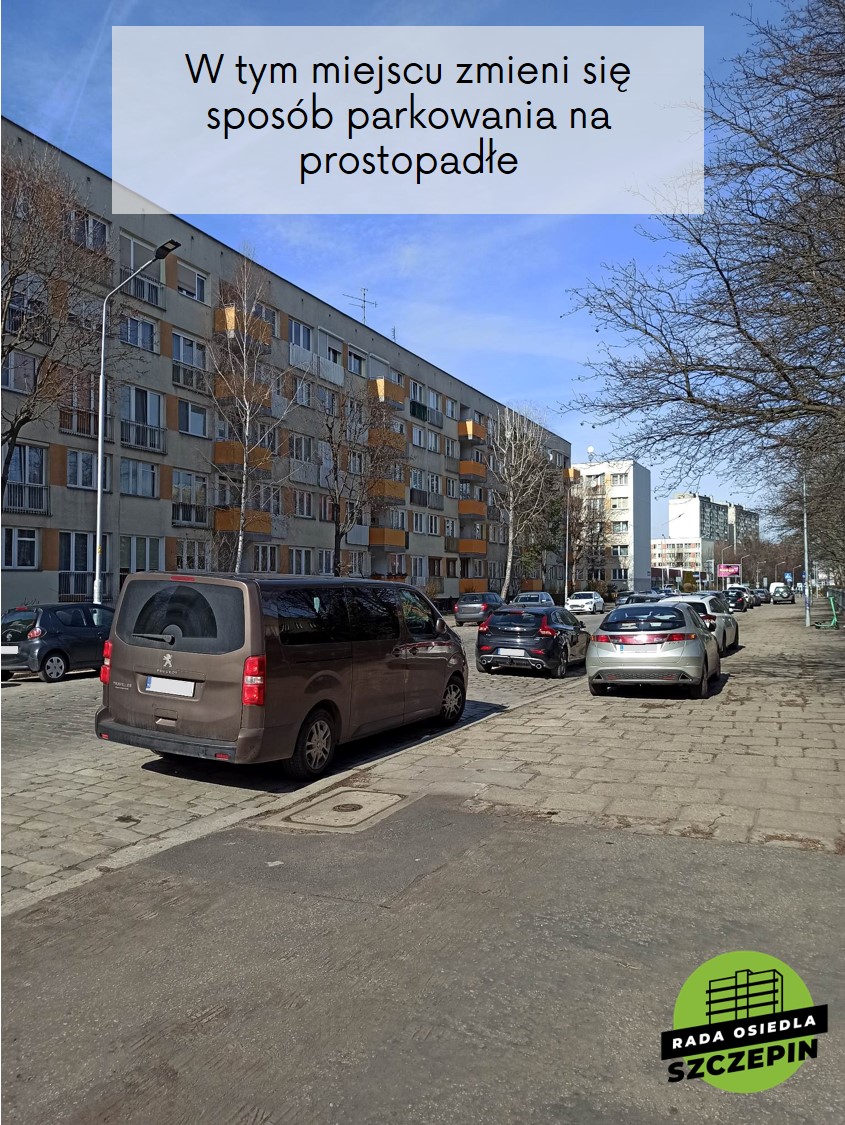 miejsce zmiany parkowania