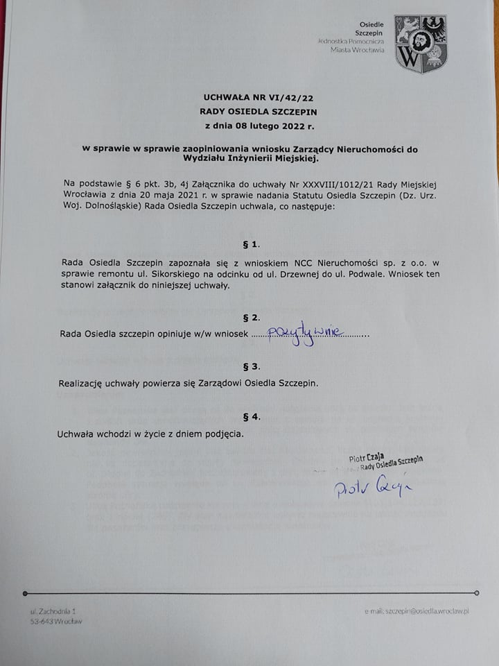 wniosek
