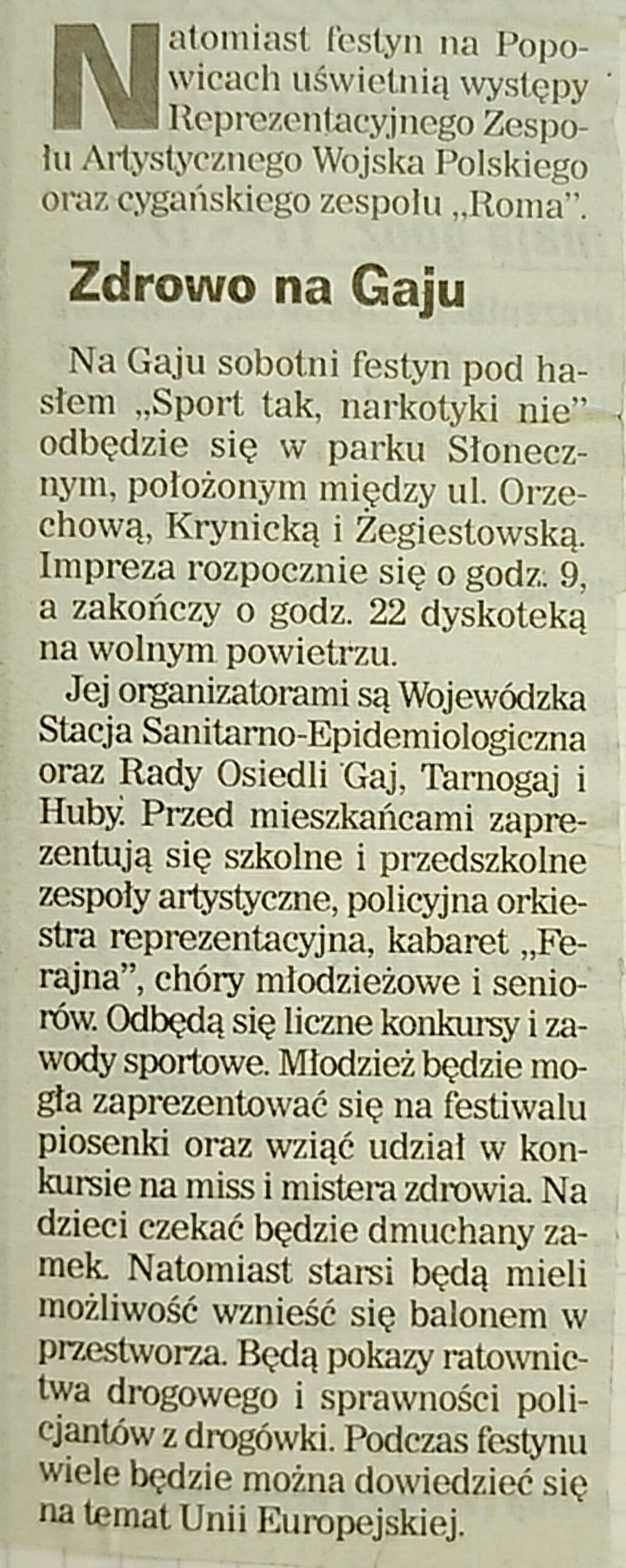 11 czerwic 2003 Wieczór Wrocławia