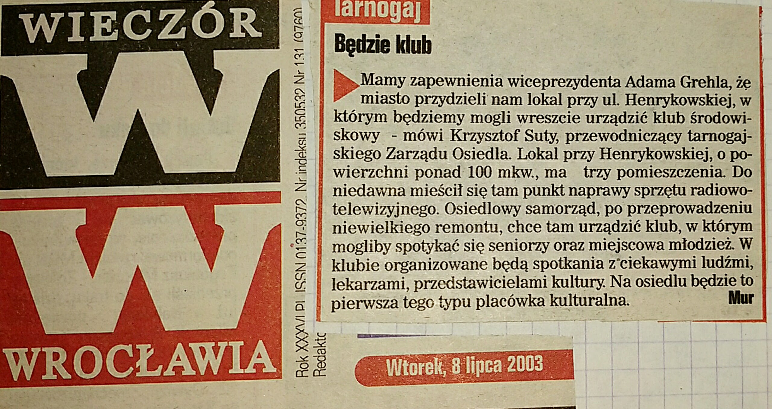 12 8 Lipca 2003 Wieczór Wrocławia
