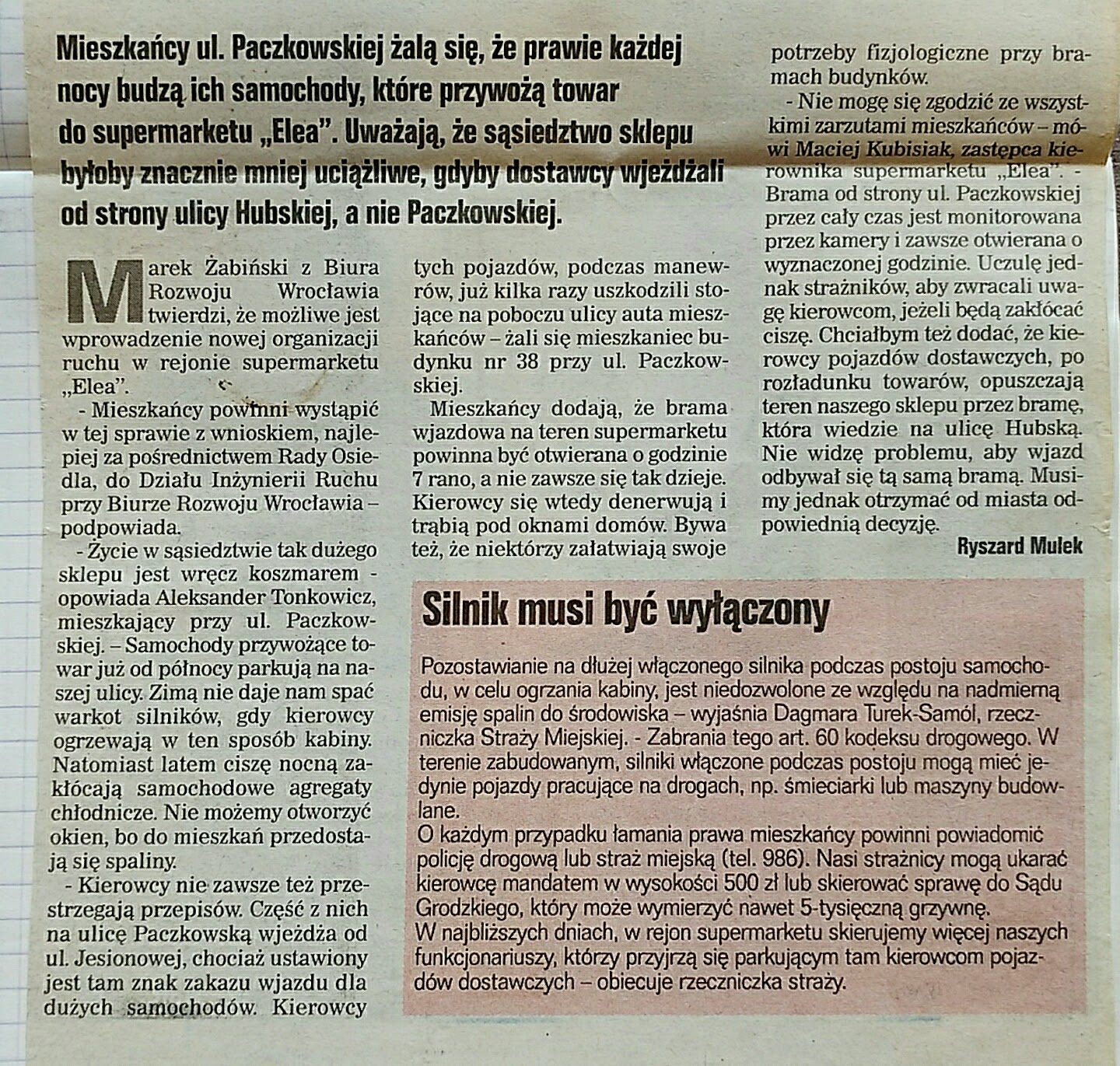 7b 9 Kwiecien 2003 Wieczór Wrocławia