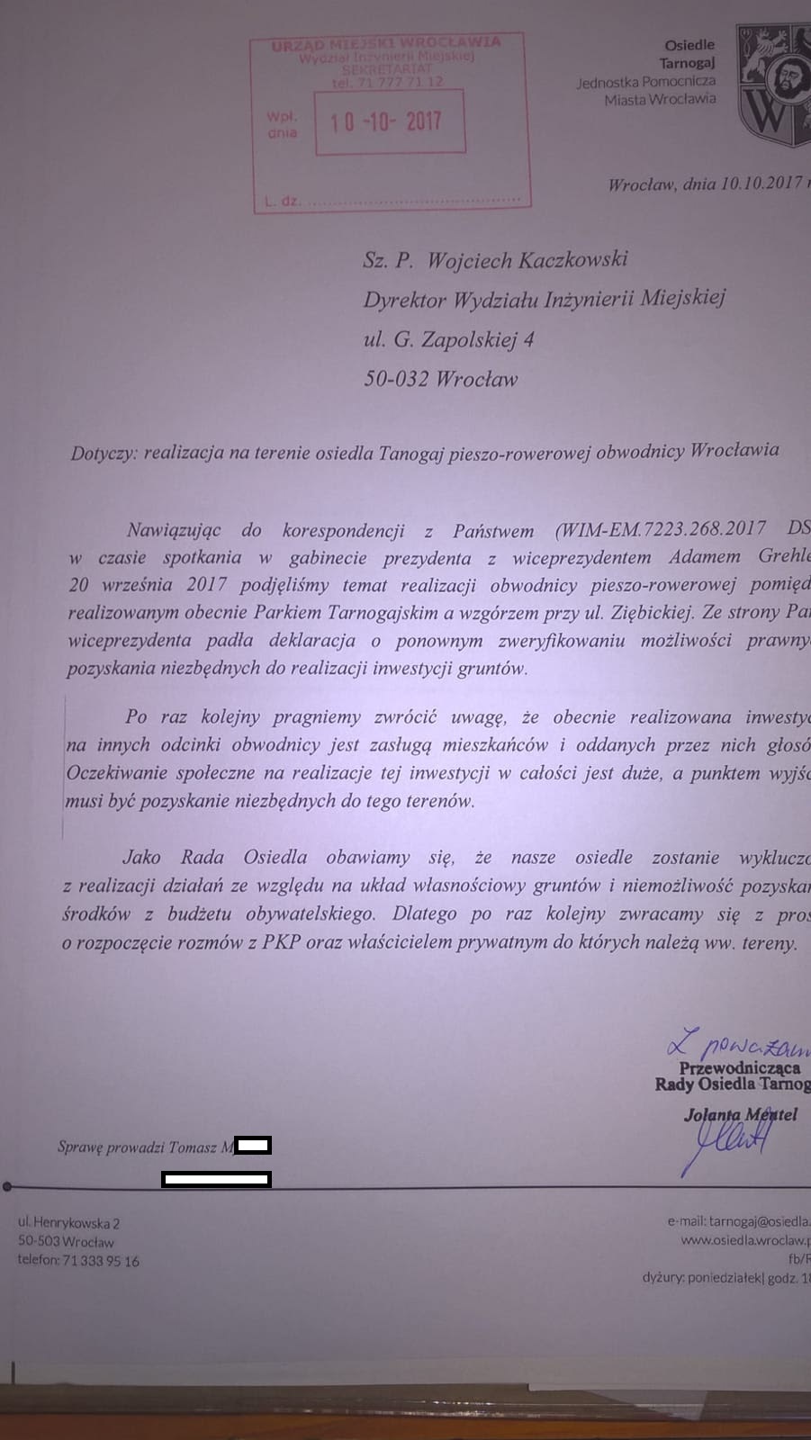 Pisma tarnogaj 2017 18