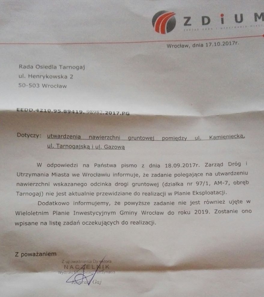 Pisma tarnogaj 2017 22