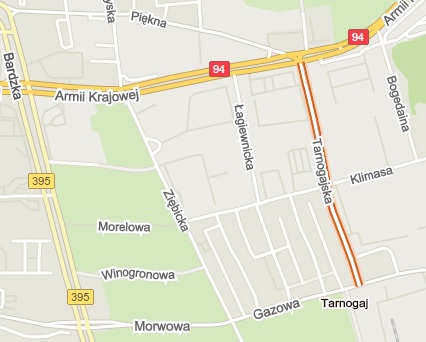 tarnogajska chodnik