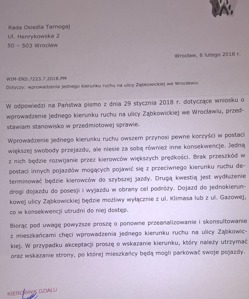 Jednokierunowa sernicka