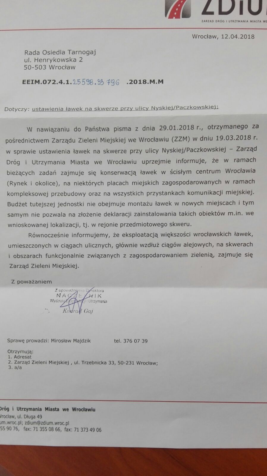 ławki