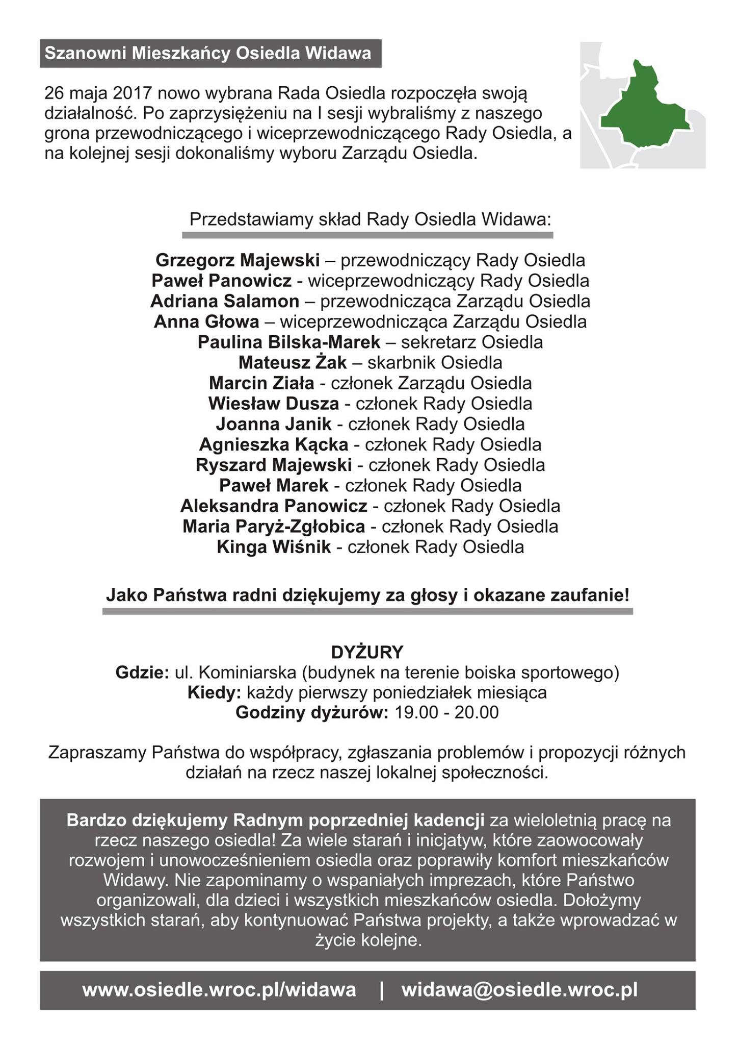 Rada Osiedla Widawa