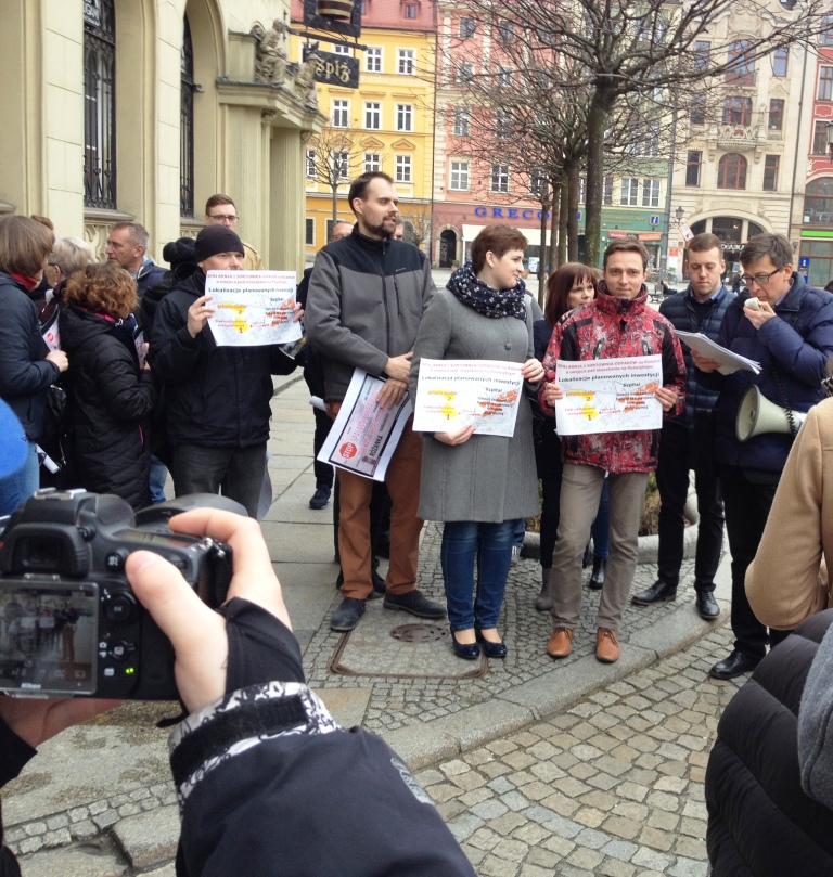 Protest w rynku