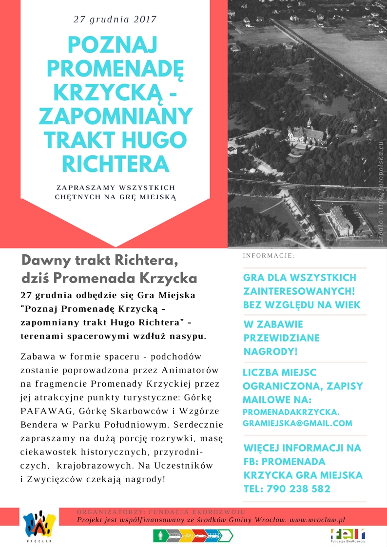 plakat Poznaj Promenadę Krzycką