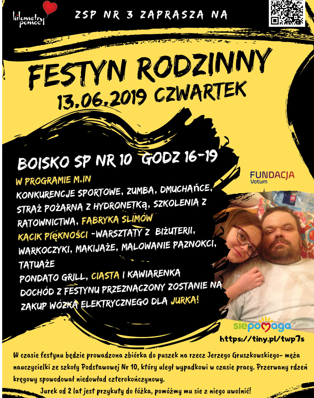 Festyn rodzinny 1 ZSP nr 3 plakat