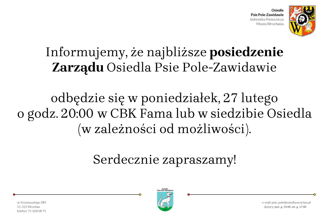 Posiedzenie Zarządu