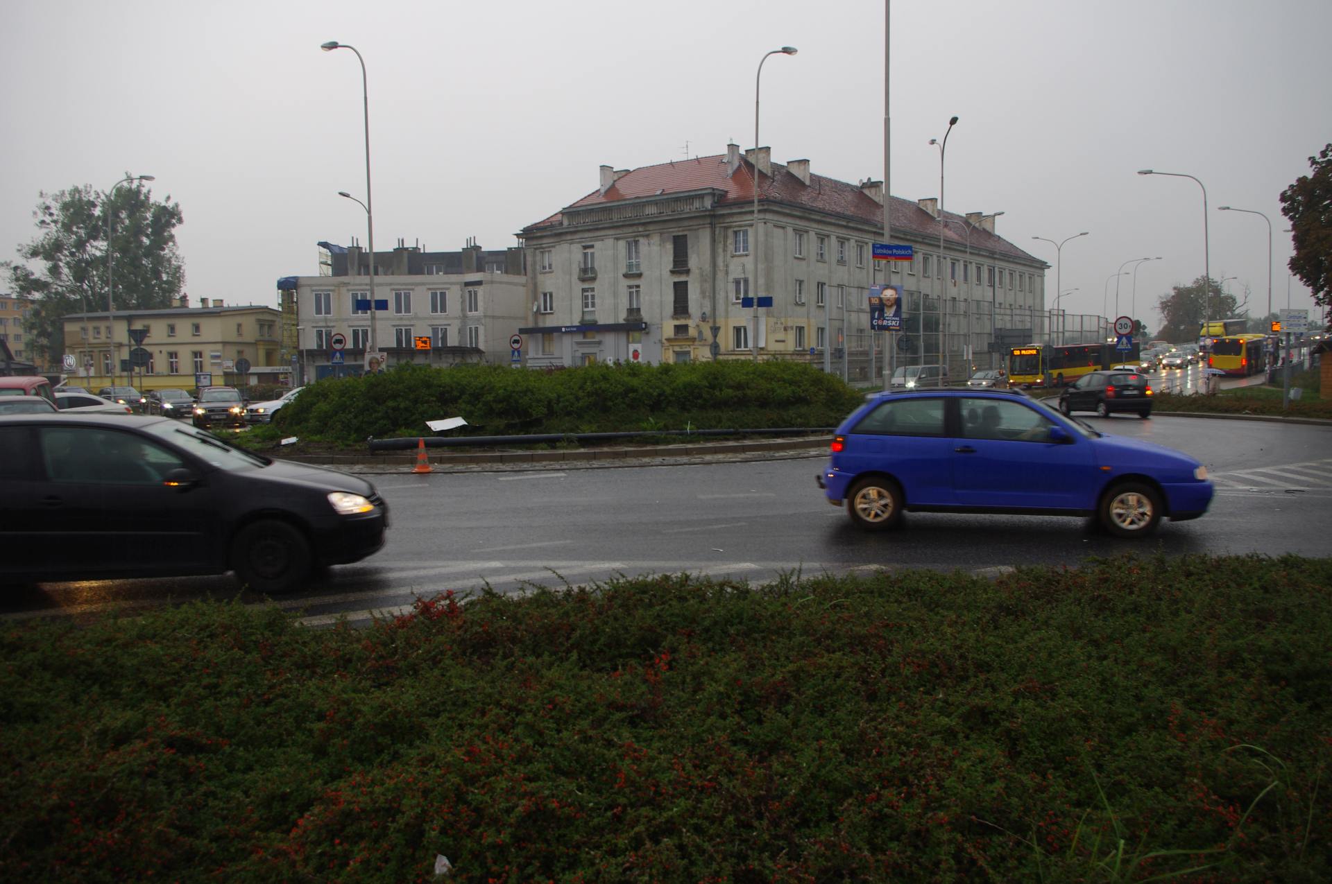 Przewrocona lampa
