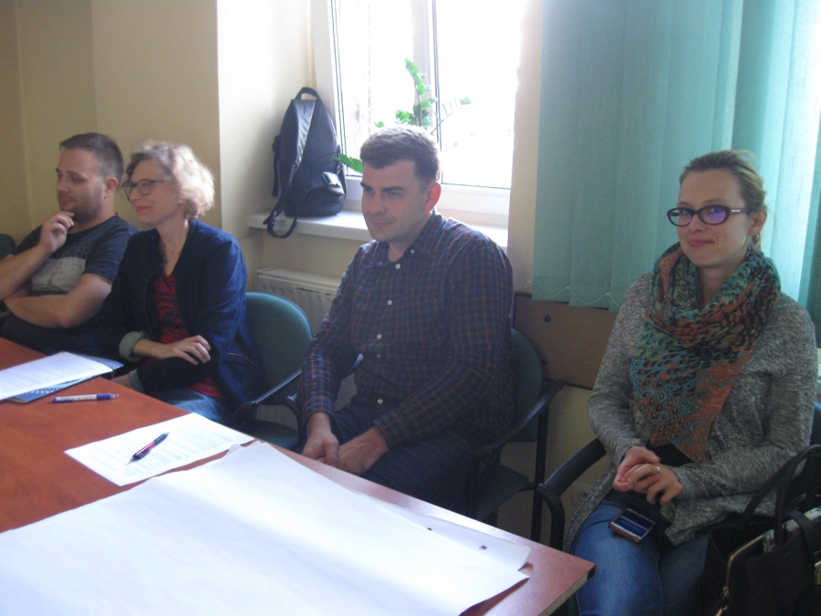 Radni Osiedla Marcin i Monika Glińscy, lider z Zakrzowa Michał Kurczewski, radna Sandra Domańska